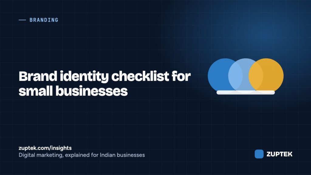 Brand Identity Checklist for Small Businesses