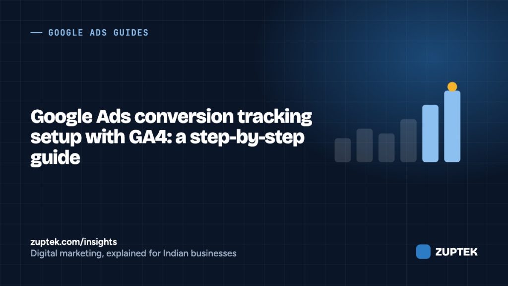 Google Ads Conversion Tracking Setup with GA4