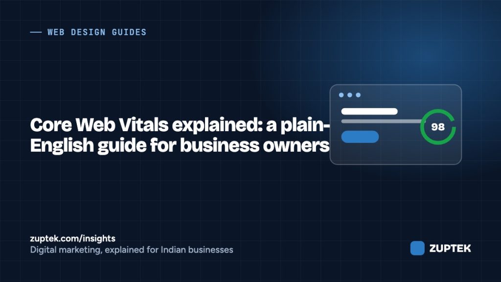 Core Web Vitals Explained for Business Owners