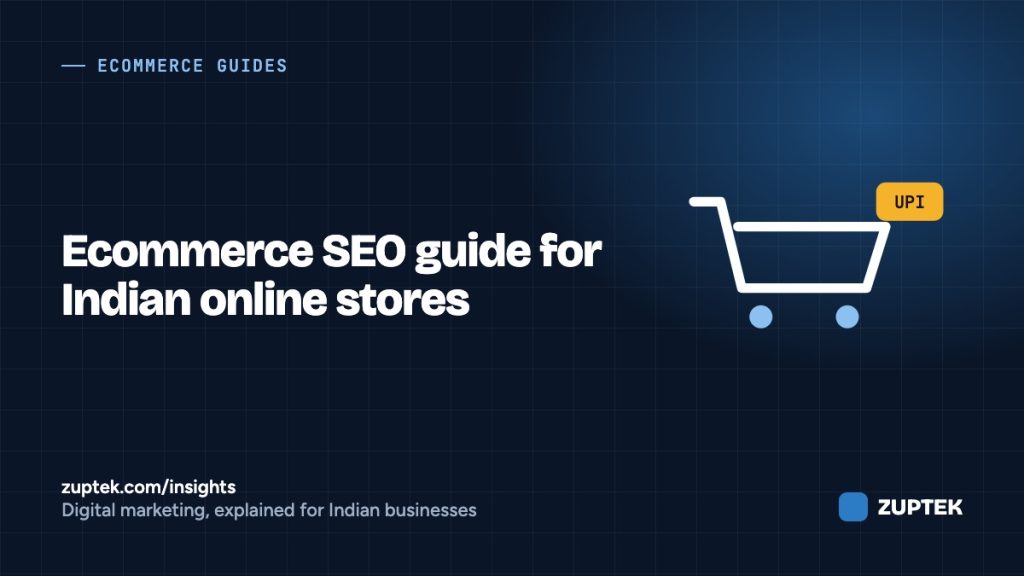 Ecommerce SEO Guide for Indian Online Stores