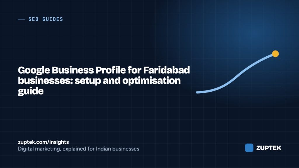 Google Business Profile for Faridabad Businesses