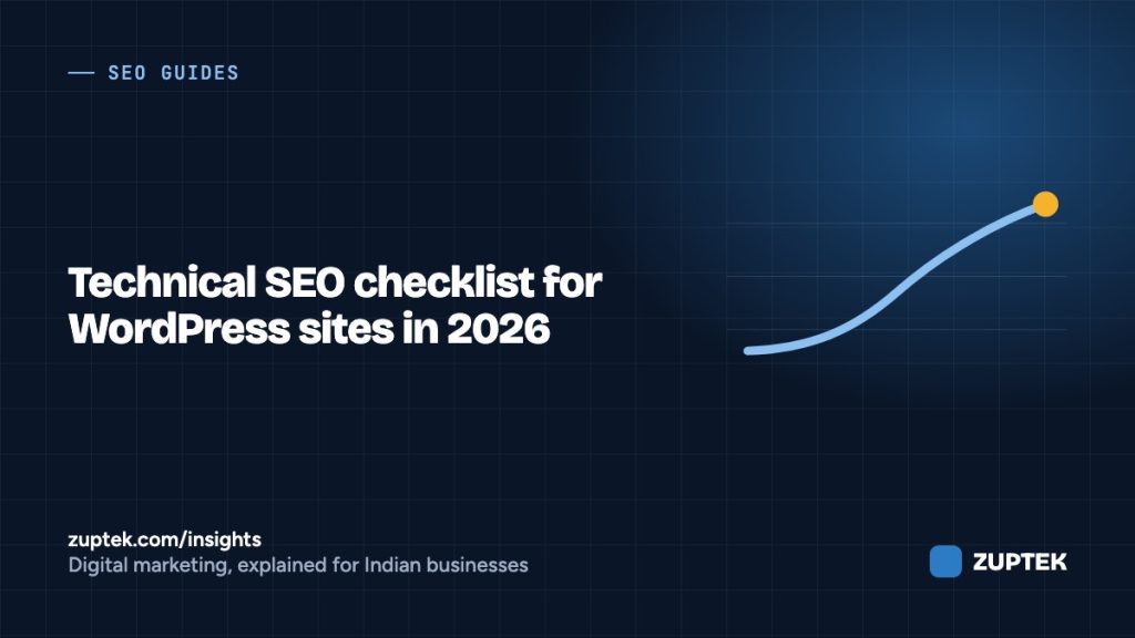 Technical SEO Checklist for WordPress (2026)